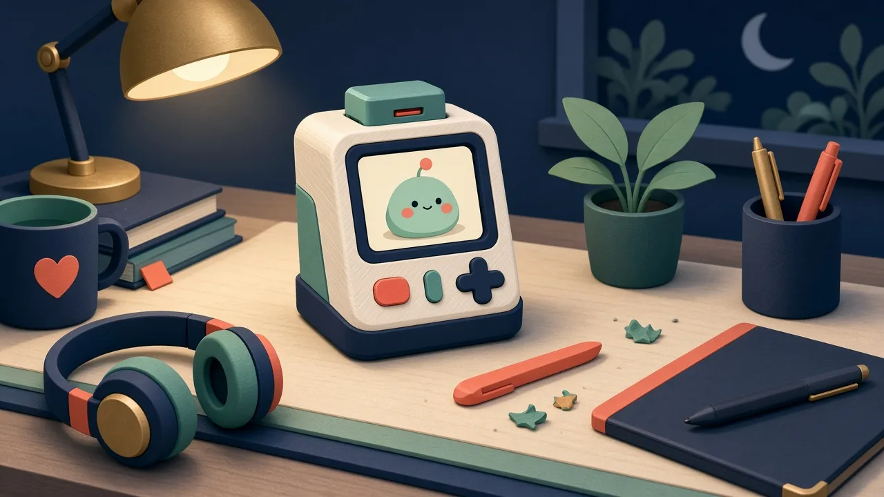 TamaFi: Wi-Fi-eating virtual pet on ESP32-S3
