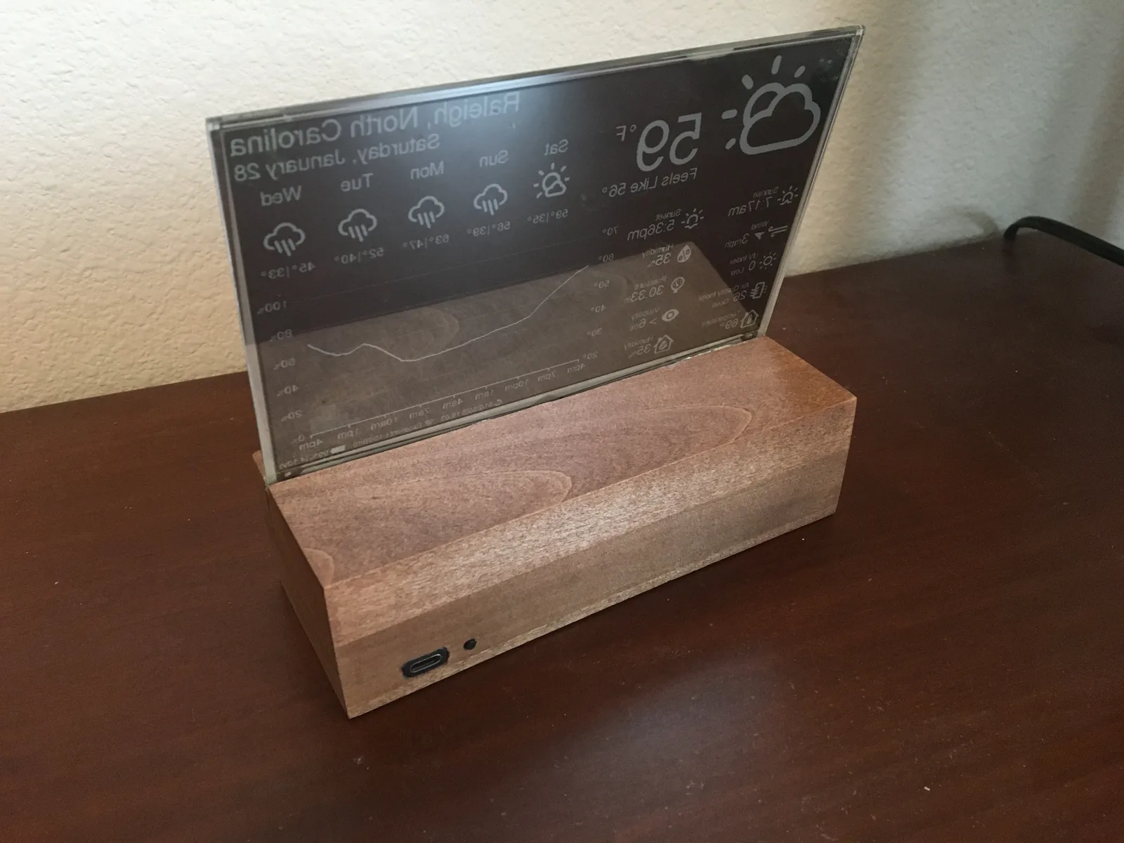 Low-power ESP32 e-paper weather display (7.5in) photo 3