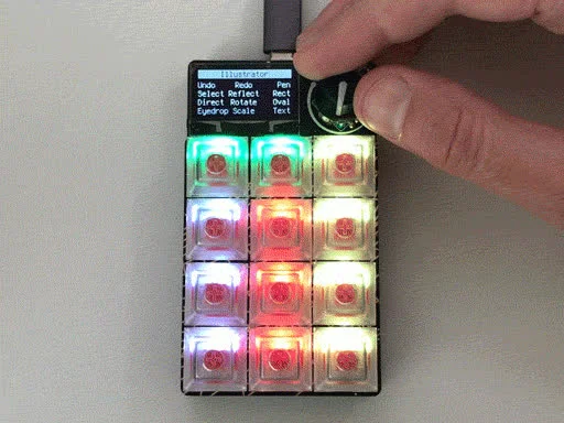 Macropad Hotkeys II: CircuitPython macros for Adafruit MacroPad